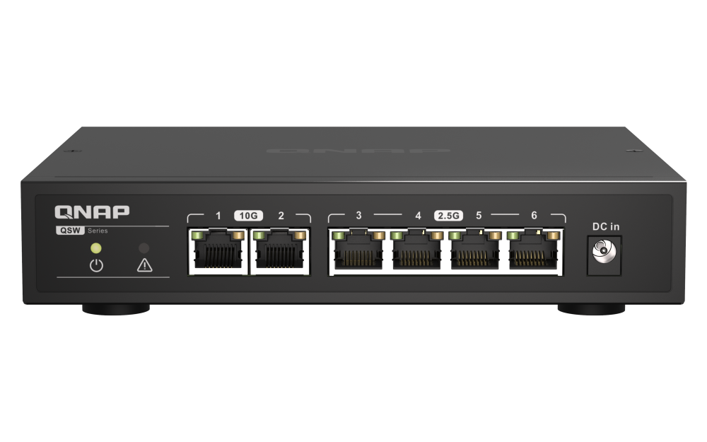 QNAP QSW-1105-5T e QSW-1108-8T-R2: switch 2,5 GbE fanless – TGMonline.it